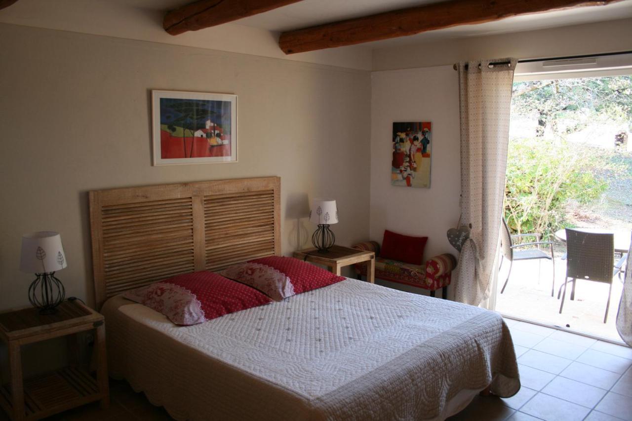 Le Mas Des Pierres Blanches Bed & Breakfast Venasque Luaran gambar